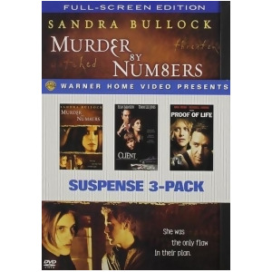 Suspense 3Pk Dvd/murder By Numbers/client/proof Of Life Nla - All
