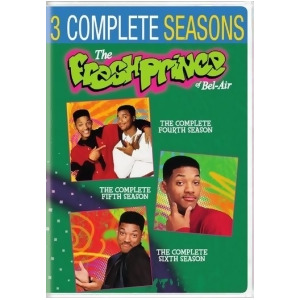 Fresh Prince Of Bel Air-complete Seasons 4-6 Dvd/10 Disc/3pk - All