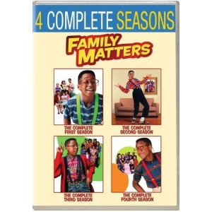 Family Matters-complete Season 1-4 Dvd/12 Disc/b2b/4 Pk - All