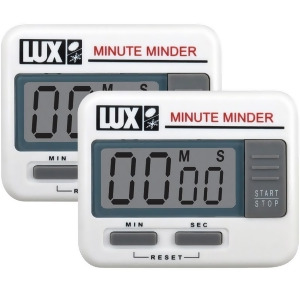 UPC 194629061235 product image for Lux 2 Ea Minute Minder Timer - All | upcitemdb.com