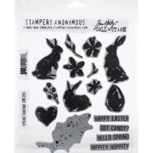 UPC 787790000136 product image for Stampers Anonymous Cms-393 Spring Shd-cling Rbbr Stamp Set - All | upcitemdb.com