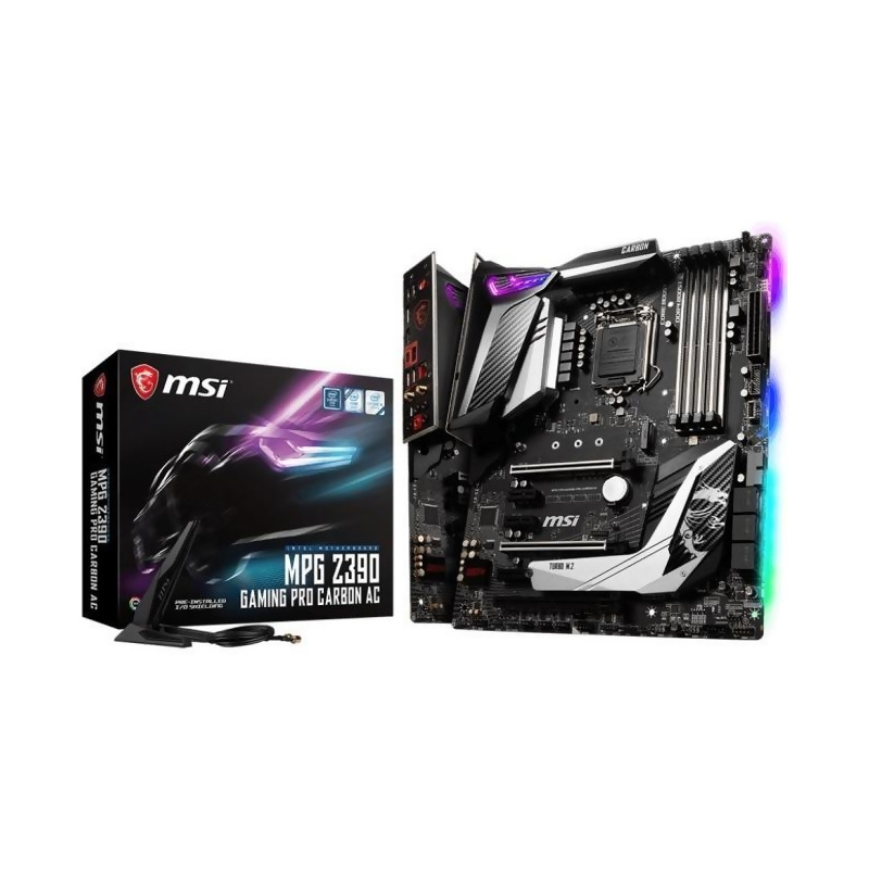 Msi Components Z390gpcarac Mpg Z390 Gaming Pro Carbon Ac From My Goods At Shop Com