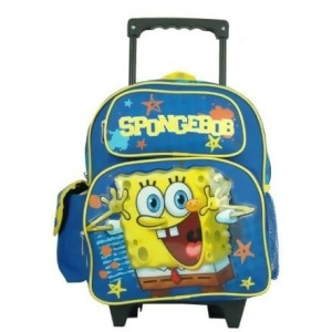 Small Rolling Backpack Spongebob Happy School Bag 802834 - All
