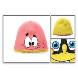 Beanie Cap Spongebob Square Pants Patrick 2-Face Hat Hat 66019spo - All