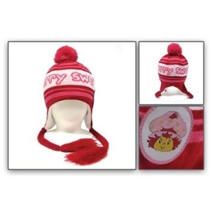Laplander Beanie Cap Strawberry Shortcake Pink Hat kc162103ssc - All