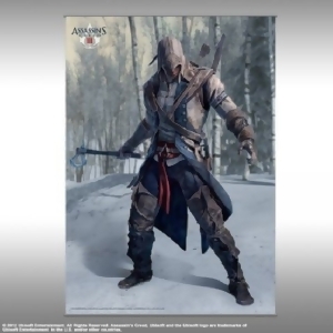 Wall Scroll Assassin's Creed 3 Vol1 Connor Pose Art New - All