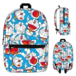 Backpack Doreamon Collage Sublimated School Bag bq2frzdmn - All