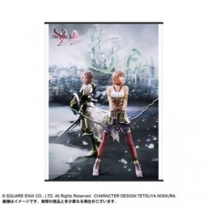 Wall Scroll Final Fantasy Xiii Lightning Serah Art - All