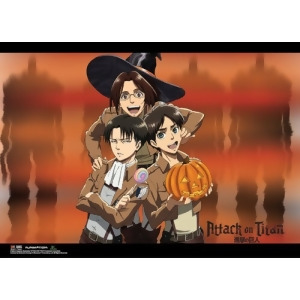 Premium Wall Scroll Attack on Titan Halloween Wall Art ge60838 - All