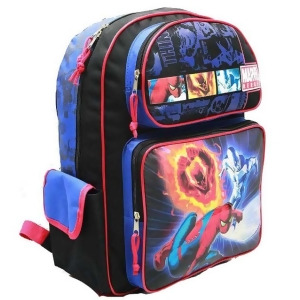 Backpack Marvel Spiderman Johnny Storm Silver Surfer w/Bottle Large 39390 - All
