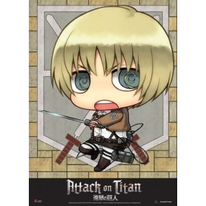 Wall Scroll Attack on Titan Sd Chibi Armin Fabric Poster ge60567 - All