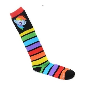 Knee High Socks My Little Pony Rainbow mlpsk0010 - All