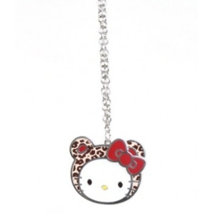 Necklace Hello Kitty Sanrio Leopard Kitty Face sann0086 - All