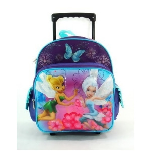 Small Rolling Backpack Disney Tinkerbell Fairies Pixie Dust Bag 616786 - All