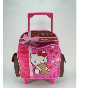 Small Rolling Backpack Hello Kitty Super Sweet Bag Book 630348 - All