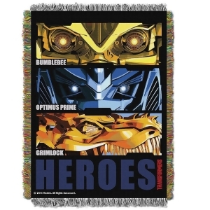 Tapestry Throw Transformers Hero Slash Woven Blanket 276062 - All