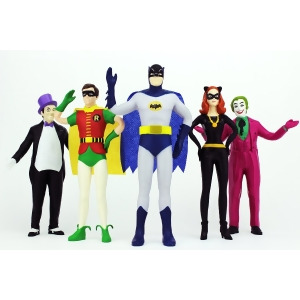 Action Figures Dc Comics Batman Classic Tv Boxed Set Rubber dc-3920 - All