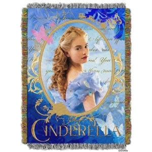 Tapestry Throw Disney Cinderella Movie Woven Blanket 277885 - All