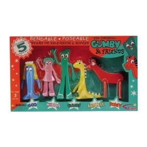 Action Figures Gumby Friends Boxed Set 6 Rubber gp-115 - All