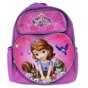 Small Backpack Disney Sofia The First with Book Purple 641498 - All