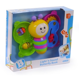 Baby Toys B Kids Light'n Sound Butterfly Book 001262 - All
