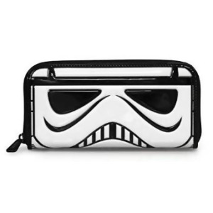 Wallet Star Wars Storm Trooper Patent Face stwa0023 - All