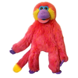 Hand Puppet Colorful Monkeys Coral Monkey Pc001602 - All