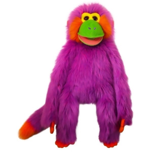 Hand Puppet Colorful Monkeys Purple Monkey Pc001606 - All