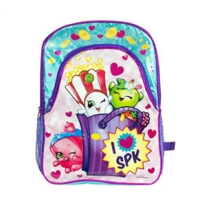 Backpack Shopkins 16'' Inch Blue Lrg School Bag W41664 - All