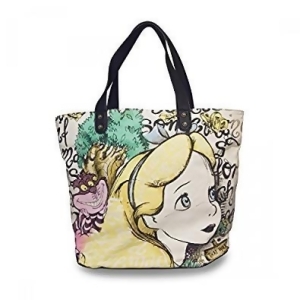 Tote Bag Disney Alice And Cheshire Canvas Shopping Hand Purse wdtb0700 - All