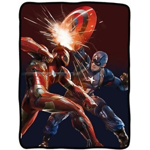 Blanket Marvel Captain America Civil War Vs Iron Man cfb-cw-imcp - All