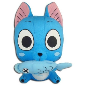 Plush Fairy Tail Happy Eating Fish 10'' ge52870 - All