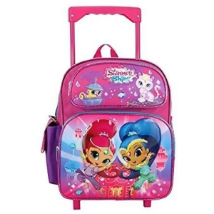 Small Rolling Backpack Shimmer and Shine 12 Girls Bag 680855 - All