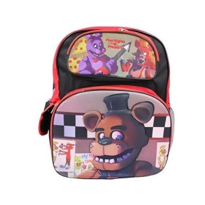 Backpack Five Nights at Freddy's Bonnie/Foxy Red 3D-Pop-Up 16 School Bag 150864 - All