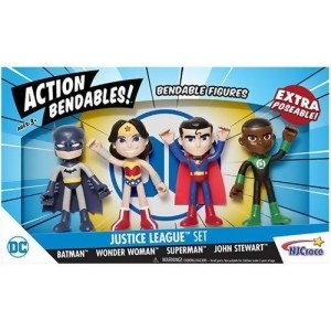 Action Figures Dc Comics Justice League 4Pcs Set ab-5000 - All
