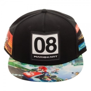 Baseball Cap Nintendo Super Mario Kart Youth Omni Color Snapback sb3i43ntn - All