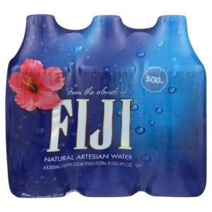 632565000098 UPC - Fiji Natural Artesian Water, 6 Pack (500 Ml) | UPC ...