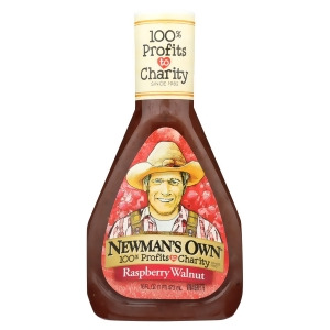 Newman's Own Dressing Light Raspberry Walnut Pack of 6 16 fl oz - All