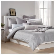 DKNY Bedding Soho Grid Single Duvet Cover, Grey DKNY Bedding Soho Grid Single Duvet Cover, Grey