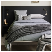 Murmur Bedding, Chambray Double Duvet Cover, Dove Grey Murmur Bedding, Chambray Double Duvet Cover, Dove Grey