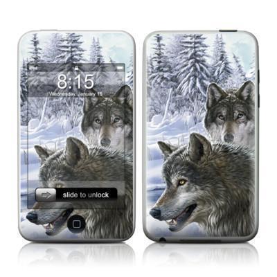 DecalGirl IPT-SNWWLVS DecalGirl iPod Touch Skin - Snow Wolves 