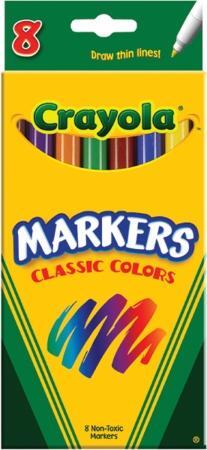 Crayola 58-7709 Crayola Fine Line Markers 