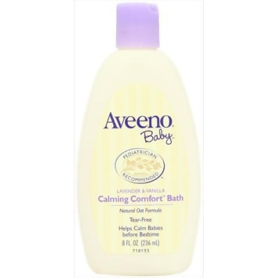 Aveeno Baby Calming Comfort Baby Bath Lavender And Vanilla 8 Oz