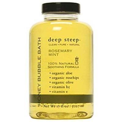 Deep Steep BG11932 Deep Steep Bubble Bath Rosemary Mint - 1x17OZ 