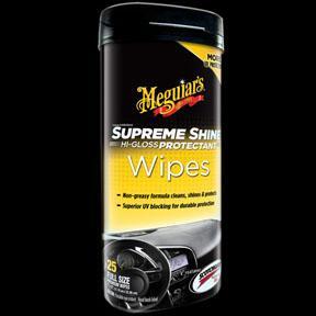 Meguiars G4000 Meguiars Supreme Shine Hi-Gloss Wipes 
