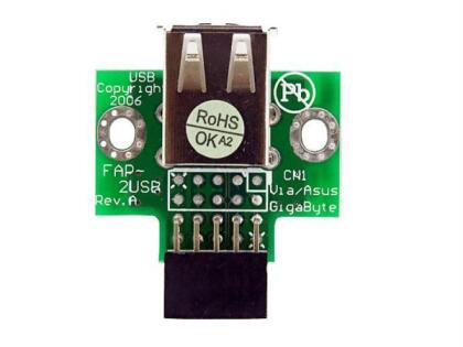 Startech Usbmbadapt2 2 Port Usb Motherboard Header Adapter