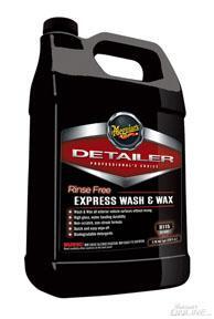 Meguiars D11501 Gallon Rinse Free Express Wash And Wax 