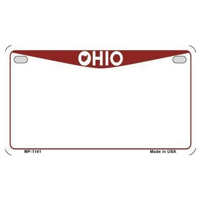 novelty motorcycle license plates