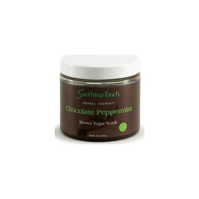 Soothing Touch Brown Sugar Scrub - Chocolate/Peppermint - 16 Oz 