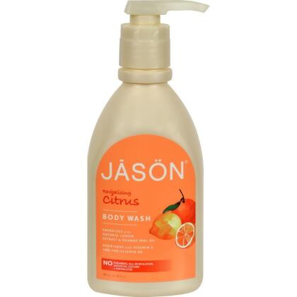 Jason Natural Products HG0576181 30 fl oz Satin Shower Body Wash Citrus
